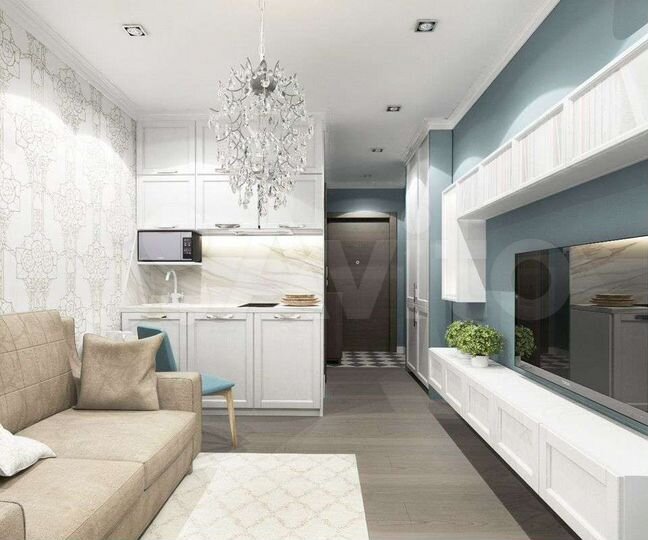 Квартира-студия, 28,1 м², 5/24 эт.