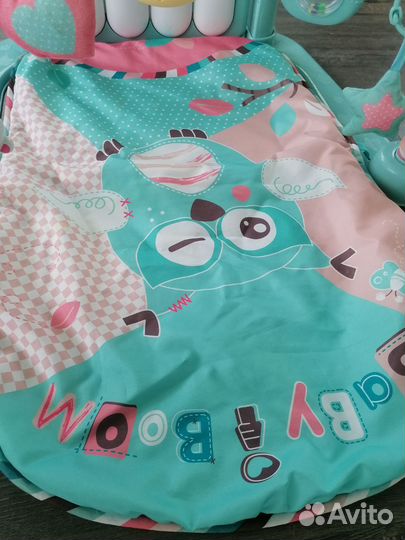 Развивающий коврик с пианино б/у