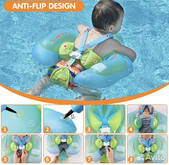Круг для плавания Swimbobo