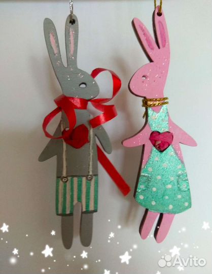 Деревянные кролики