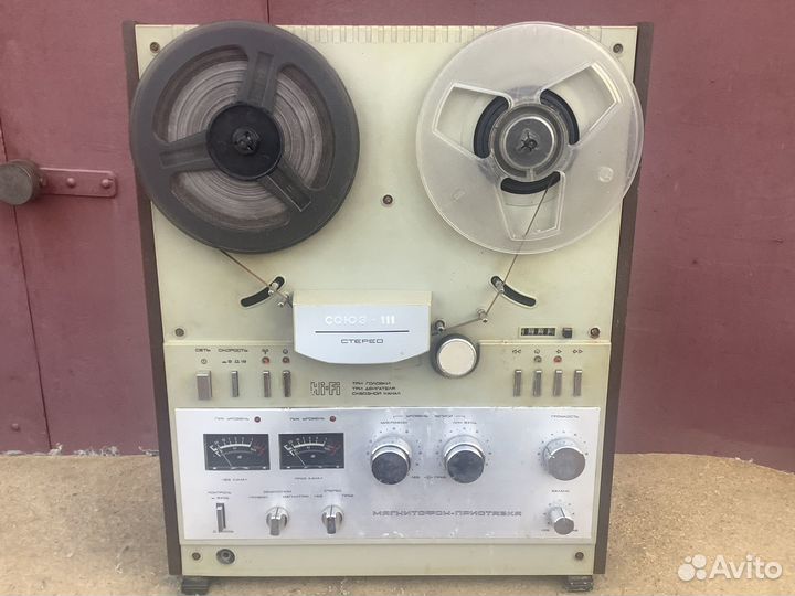 Катушечный магнитофон Союз 111