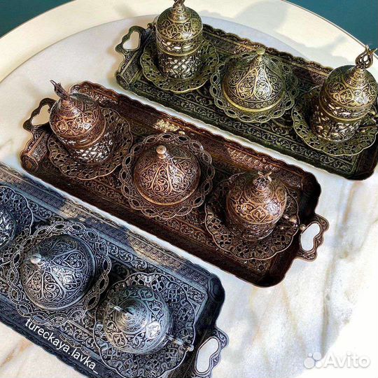 Кофейный набор в Османском стиле