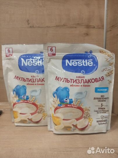 Детские каши молочные