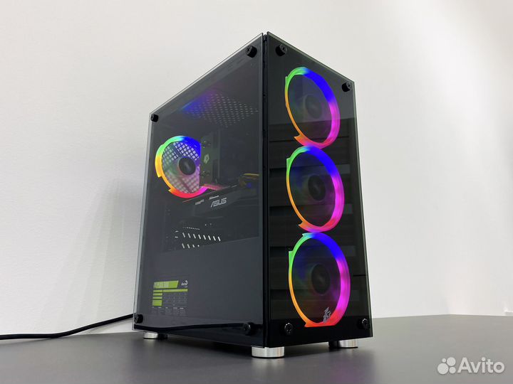 Игровой пк Ryzen 5 2600, GTX 1660 Super, DDR4 16Gb