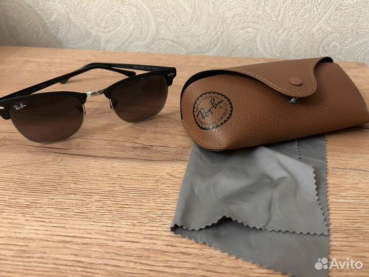 Очки Ray Ban clubmaster солнцезащитные