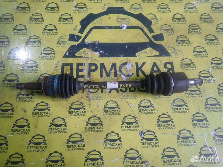 Полуось передняя левая для Hyundai Getz 2002-2010