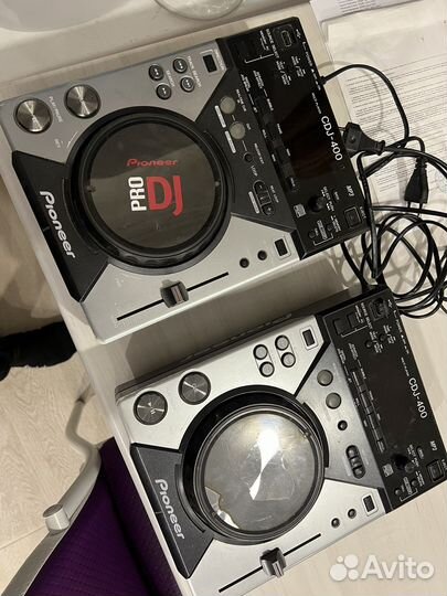 Pioneer cdj 400 и djm 400