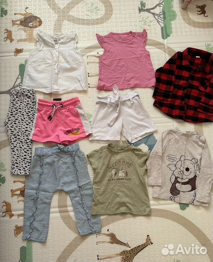 Одежда для девочки пакетом 80