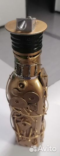 Бутылка сувенирная в интерьер или в подарок