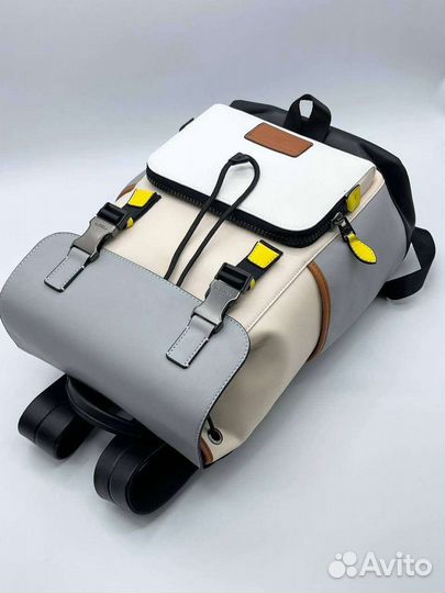 Рюкзак Coach, натуральная кожа