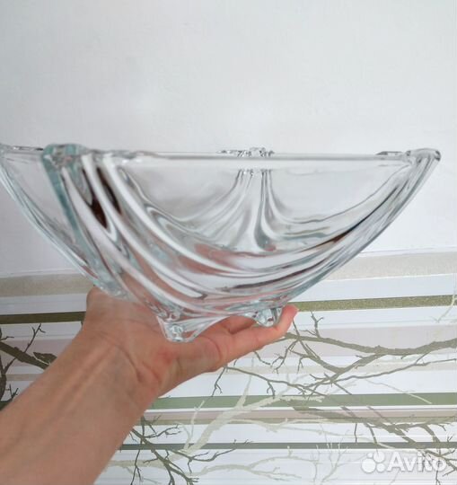 Салатник стеклянный большой