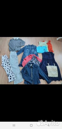 Вещи пакетом на девушку XS-S