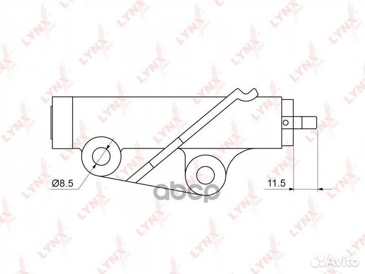 Натяжитель ремня грм PT1028 lynxauto