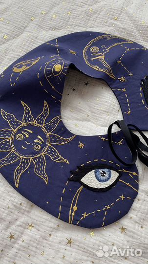 Воротник с вышивкой