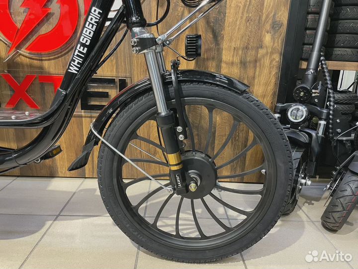 Электровелосипед White Siberia Camry 3.5