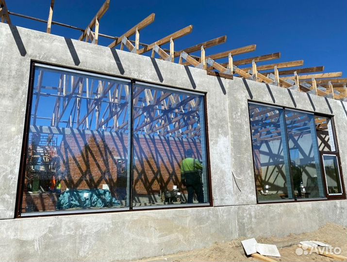 Алюминиевые двери