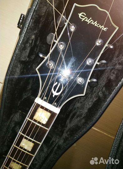 Элекро-акустика Epiphone El Dorado+кофр