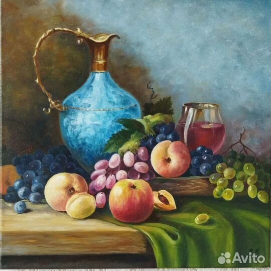 Картина маслом Натюрморт с фруктами