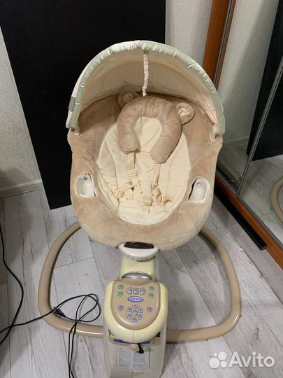 Электронные качели для новорожденных детей
