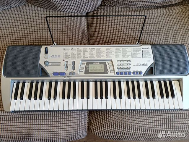 Синтезатор casio ctk-496
