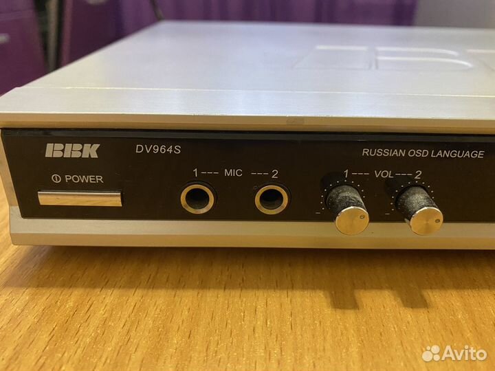 BBK dvd-плеер с караоке