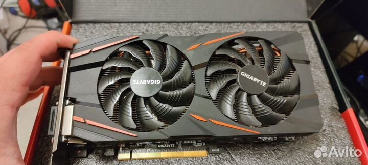 Видеокарты Gigabyte RX 570/580 4GB Gamming