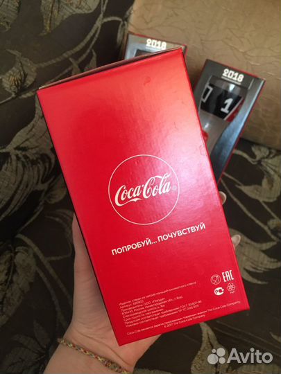 Бокалы кока кола 3 шт