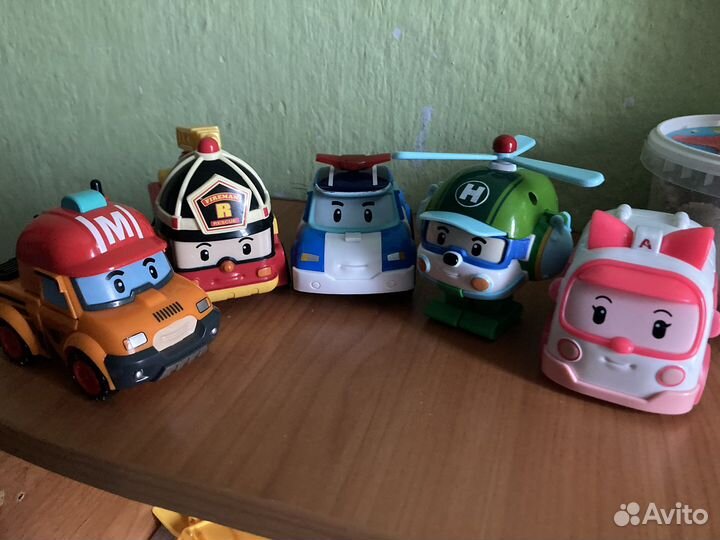 Робокар поли набор