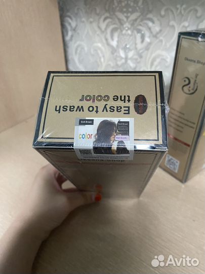 Шампунь краска для волос и бороды