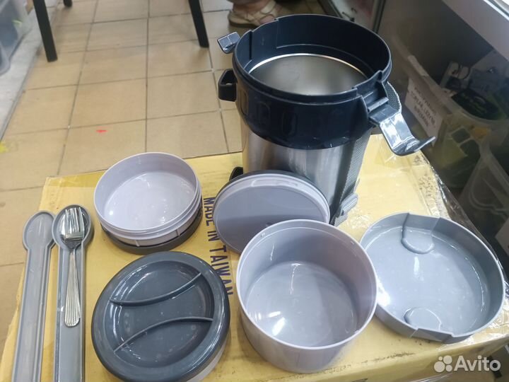 Термос для обедов. Термос с широким горлышком