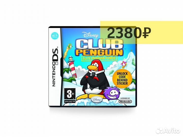 Club Penguin Elite Penguin Force, б/у (DS)