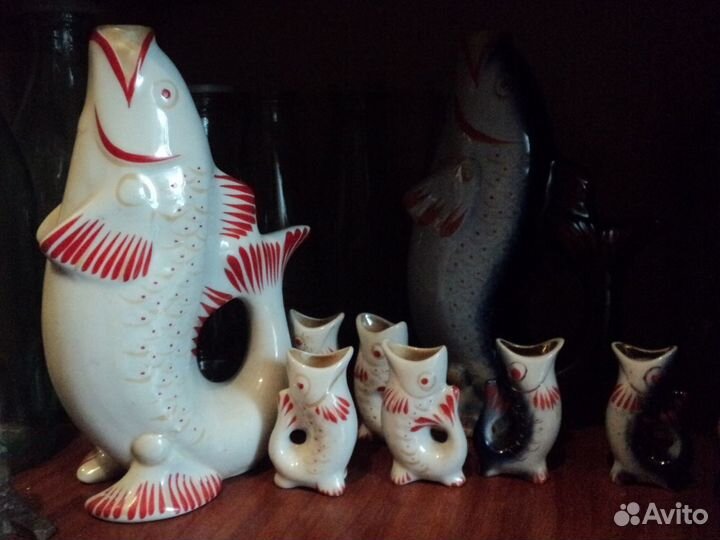 Графин с стаканчиками СССР