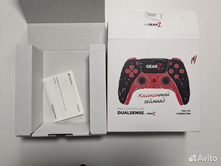 Кастомный геймпад Sony DualSense от GearZ