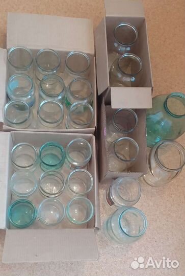 Банки стеклянные
