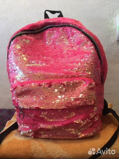 Рюкзак детский с пайетками