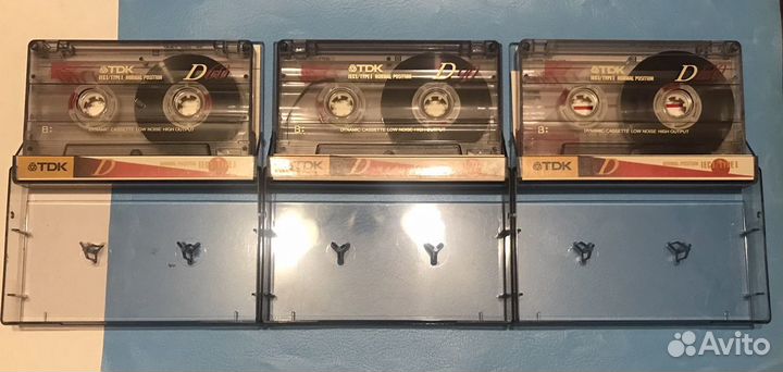 Аудио кассеты TDK, sony с записью