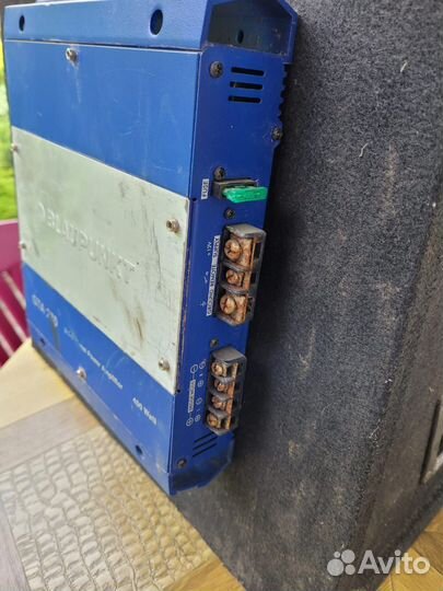 Сабвуфер с усилителем автомобильный