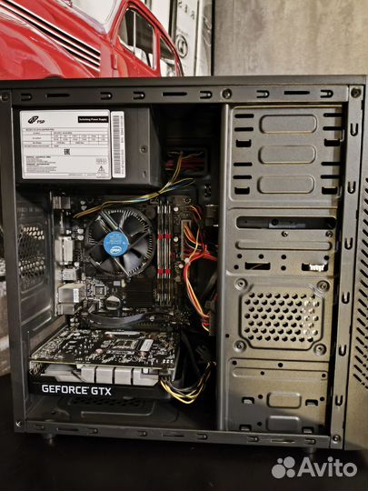 Игровой компьютер i3 9100f/1650s