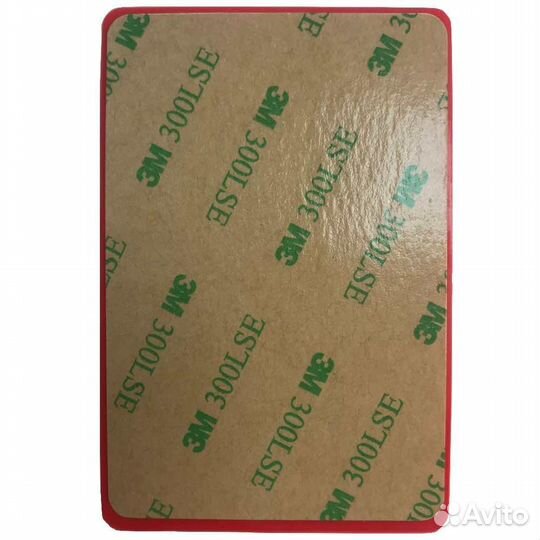 Картхолдер силикон красный