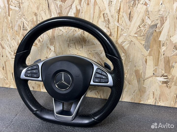 Руль в сборе Mercedes AMG