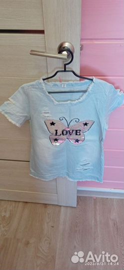 Вещи пакетом на девочку 6 7 лет