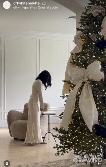 Трендовый бант на елку как из pinterest