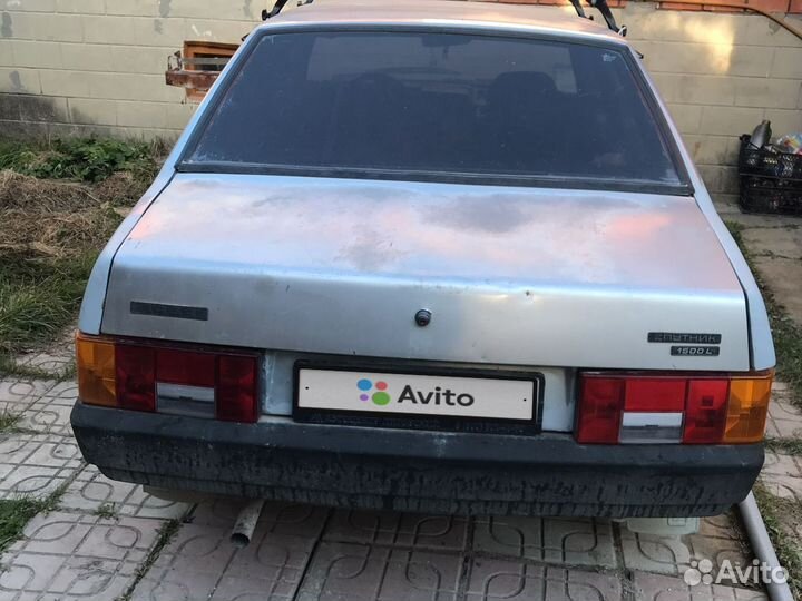 ВАЗ 21099 1.6 МТ, 1998, битый, 210 000 км