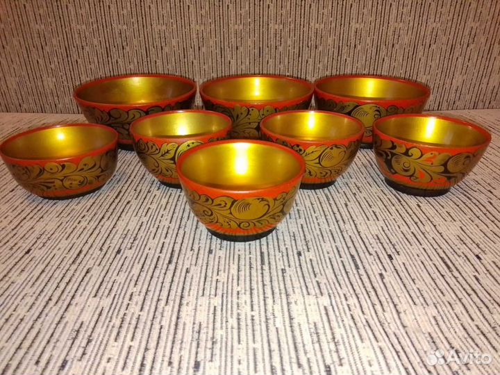 Посуда хохлома СССР