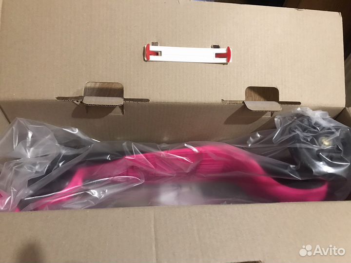 Самокат детский со светящимися колесами