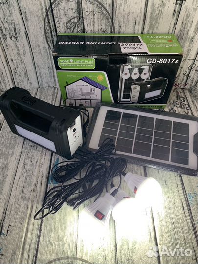 Освещение автономное на солнечной батарее