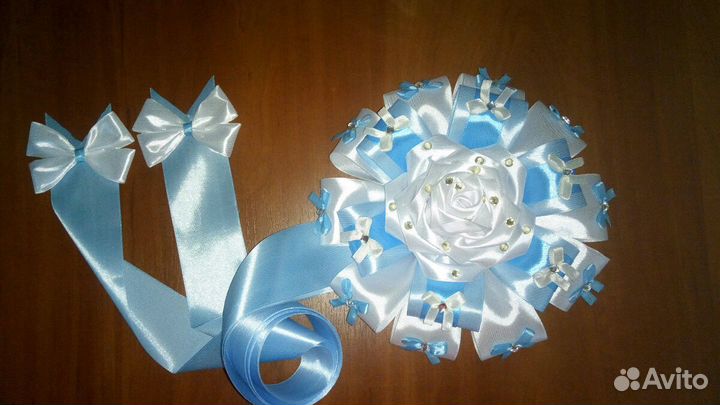 Банты на выписку из роддома