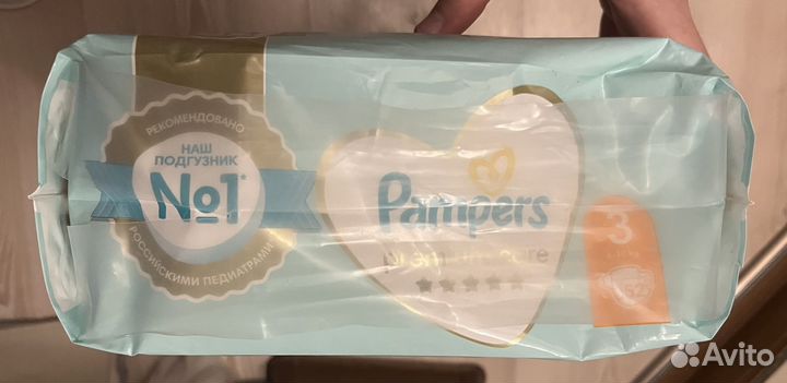 Подгузники Pampers Premium Care 3