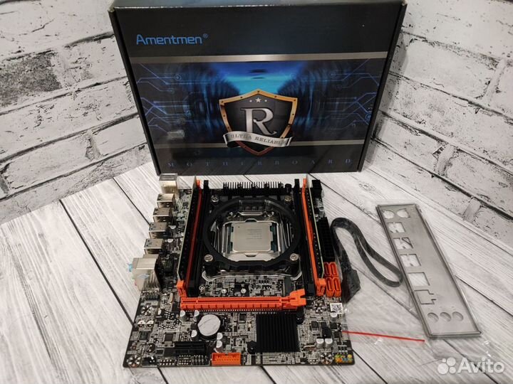 Новый Комплект X99+ xeon2640v4+16gb