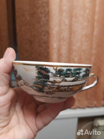 Китайский чайный набор из тонкого фарфора